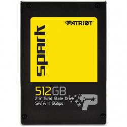 حافظه اس اس دی پاتریوت مدل اسپارک با ظرفیت 512 گیگابایت