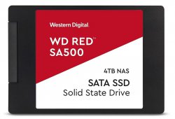 حافظه اس اس دی وسترن دیجیتال مدل Red SA500 با ظرفیت 4 ترابایت