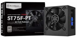 منبع تغذیه کامپیوتر سیلوراستون مدل Strider Platinum SST-ST75F-PT