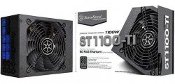 منبع تغذیه کامپیوتر سیلوراستون مدل Strider Titanium SST-ST1100-TI