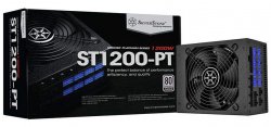 منبع تغذیه کامپیوتر سیلوراستون مدل Strider Platinum SST-ST1200-PT