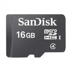 کارت حافظه MicroSDHC سن دیسک کلاس 4 ظرفیت 16 گیگابایت