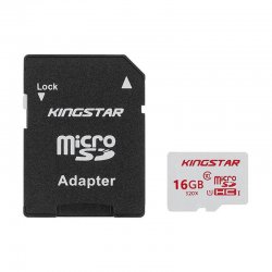 کارت حافظه MicroSDHC کینگ استار کلاس 10 استاندارد UHS_I U1 سرعت 45MB|s ظرفیت 16 گیگابایت