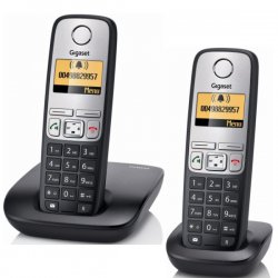 تلفن بیسیم گیگاست مدل ای ۴۰۰ دو گوشی