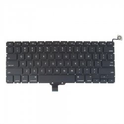 کیبورد لپ تاپ اپل MacBook Pro A1278 مشکی اینتر کوچک به همراه کلید پاور