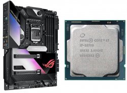 مادربرد ایسوس مدل ROG MAXIMUS XII FORMULA همراه با پردازنده آی سون ۱۰۷۰۰ با فرکانس ۲.۹ گیگاهرتز