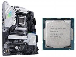 مادربرد ایسوس مدل PRIME Z490_A همراه با پردازنده آی سون ۱۰۷۰۰ با فرکانس ۲.۹ گیگاهرتز