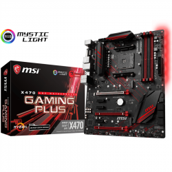 مادربورد ام اس آی مدل X470 GAMING PLUS