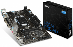 مادربرد استوک ام اس آی مدل H81M PRO_VD