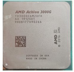 پردازنده تری ای ام دی مدل Athlon™ 3000G با فرکانس 3.5 گیگاهرتز