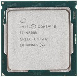 پردازنده تری اینتل مدل آی فایو 9600K با فرکانس 3.7 گیگاهرتز