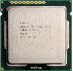 پردازنده تری اینتل مدل پنتیوم  G870 با فرکانس 3.10 گیگاهرتز