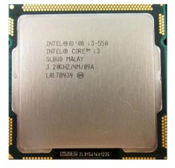 سی پی یو اینتل مدل Core i3_550 با فرکانس 3.20 گیگاهرتز