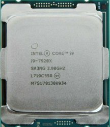 پردازنده تری اینتل سری Core_X اسکای لیک مدل Core i9_7920X