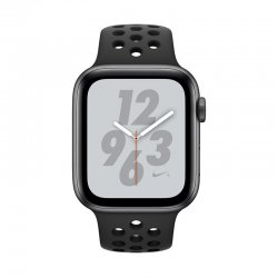 اپل واچ سری 4 مدل Nike Plus 40mm بدنه آلومینیوم به رنگ خاکستری با بند سیلیکونی