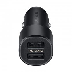 شارژر فندکی سامسونگ مدل Dual USB Fast Charge