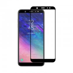 محافظ صفحه نمایش مدل Full Cover برای گوشی موبایل سامسونگ Galaxy A6 Plus