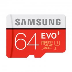 کارت حافظه MicroSDXC سامسونگ مدل Evo Plus کلاس 10 استاندارد UHS_I U3 ظرفیت 64 گیگابایت