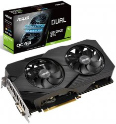 کارت گرافیک ایسوس مدل DUAL_GTX1660_O6G_EVO  با حافظه 6 گیگابایت