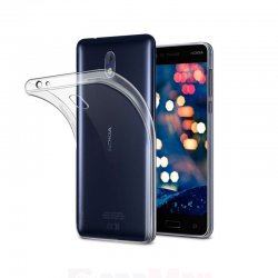 کاور ژله ای مدل Soft Gel Clear برای گوشی موبایل Nokia 3