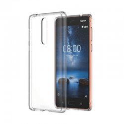 کاور ژله ای مدل Soft Gel Clear برای گوشی موبایل Nokia 8