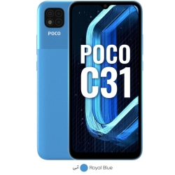 گوشی موبایل شیائومی مدل poco c31 211033mi دو سیم‌ کارت ظرفیت 64 گیگابایت و رم 4 گیگابایت